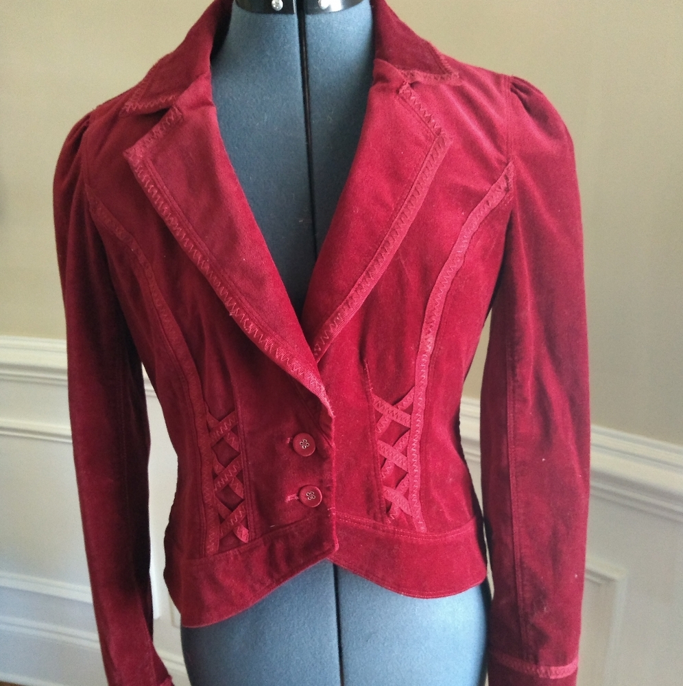 Velvet jacket